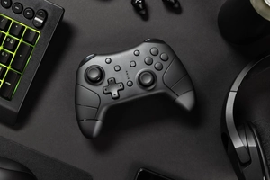 gamepad a ovladače — ilustrace