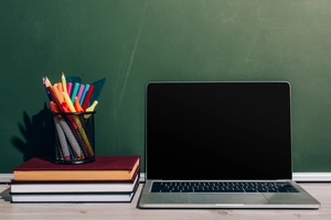 notebook pro studenty — ilustrace