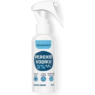 ALLNATURE Peroxid vodíku 3 % 500 ml