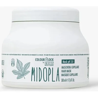 Bes Colour Lock/Maschera Midopla pH 3,0 regenerační maska na vlasy 500 ml