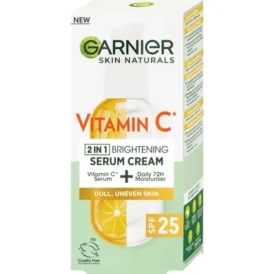 Garnier Skin Naturals Vitamin C Serum Cream SPF25 50 ml