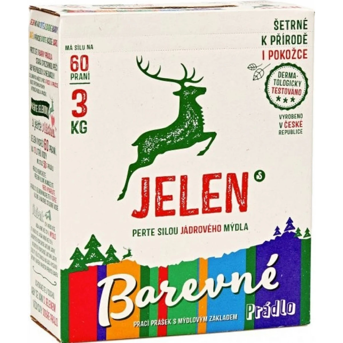 Jelen prací prášek na barevné prádlo