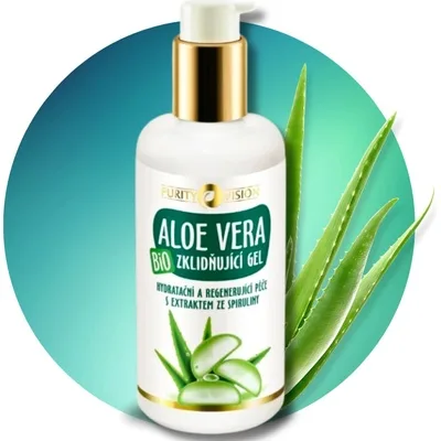 Purity Vision zklidňující aloe vera gel 200 ml