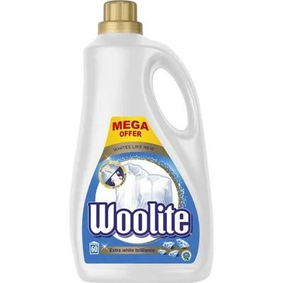 Woolite Keratin Therapy Whites tekutý prací přípravek 60 PD 3,6 l